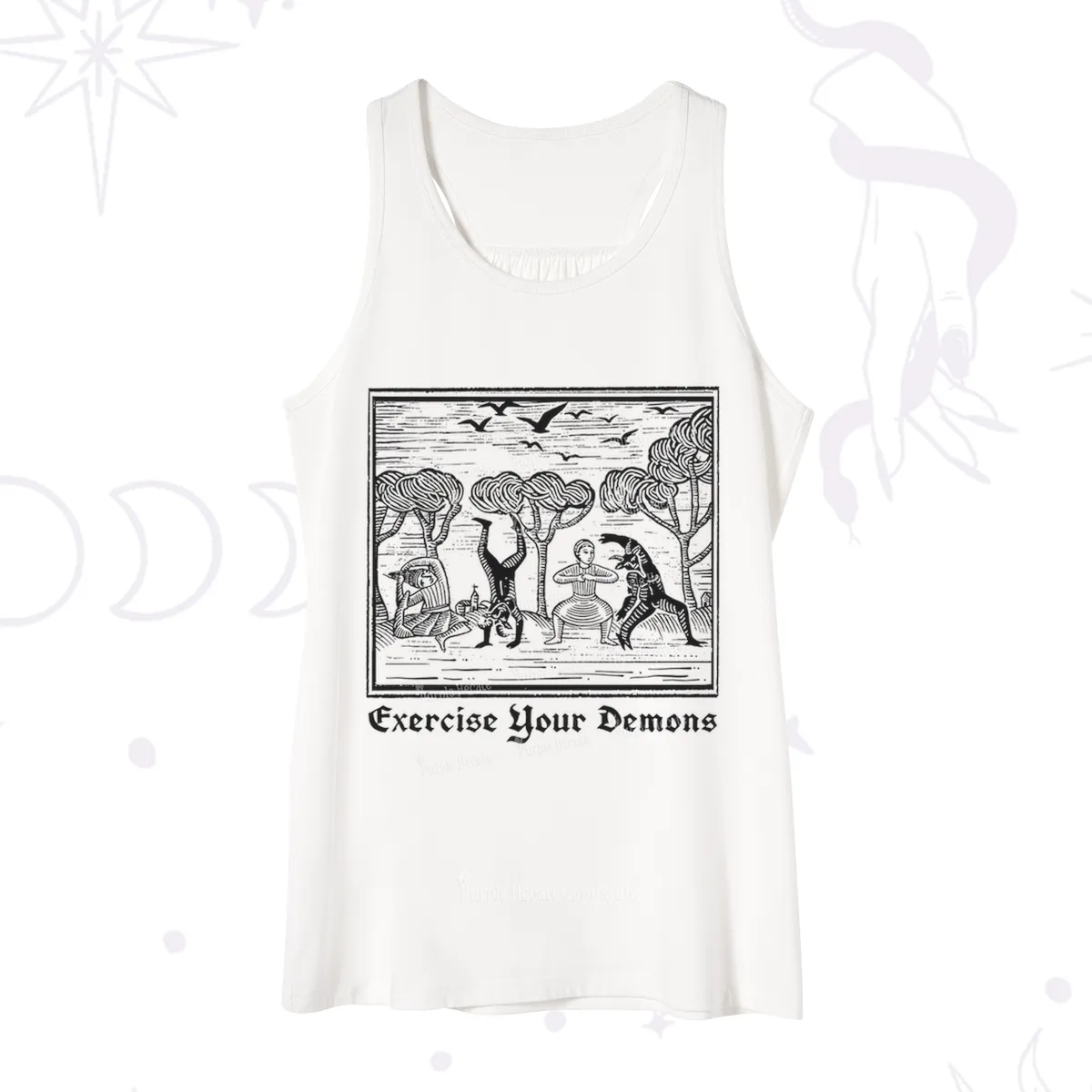 Purplehecate Exercise Your Demons Tank
