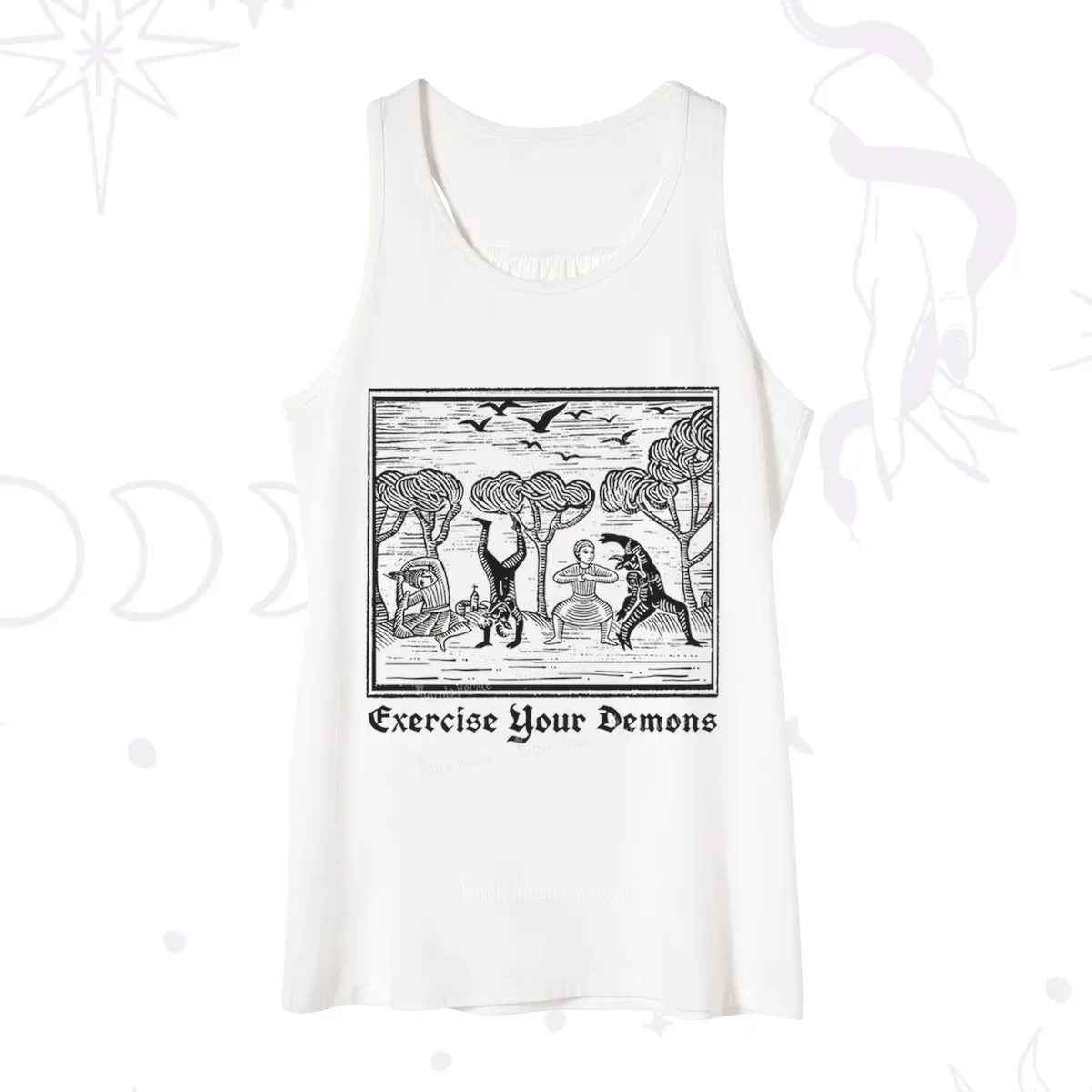 Purplehecate Exercise Your Demons Tank
