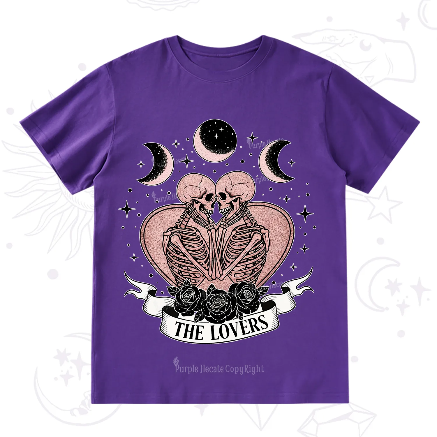 Purplehecate The Lovers of Skeletons T-Shirt