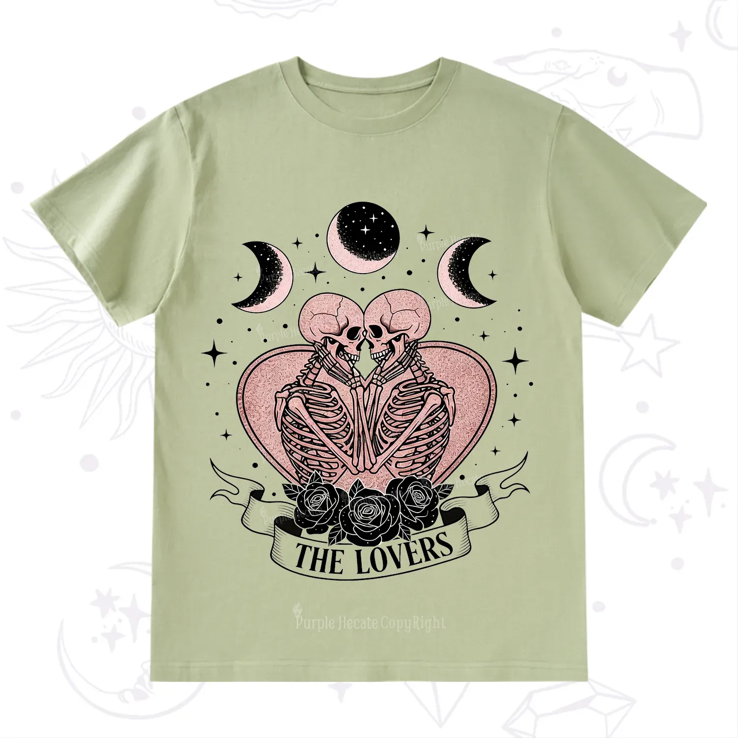 Purplehecate The Lovers of Skeletons T-Shirt