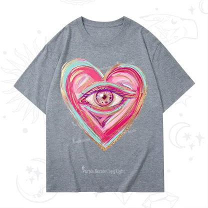 Purplehecate Eyes With Hearth T-Shirt