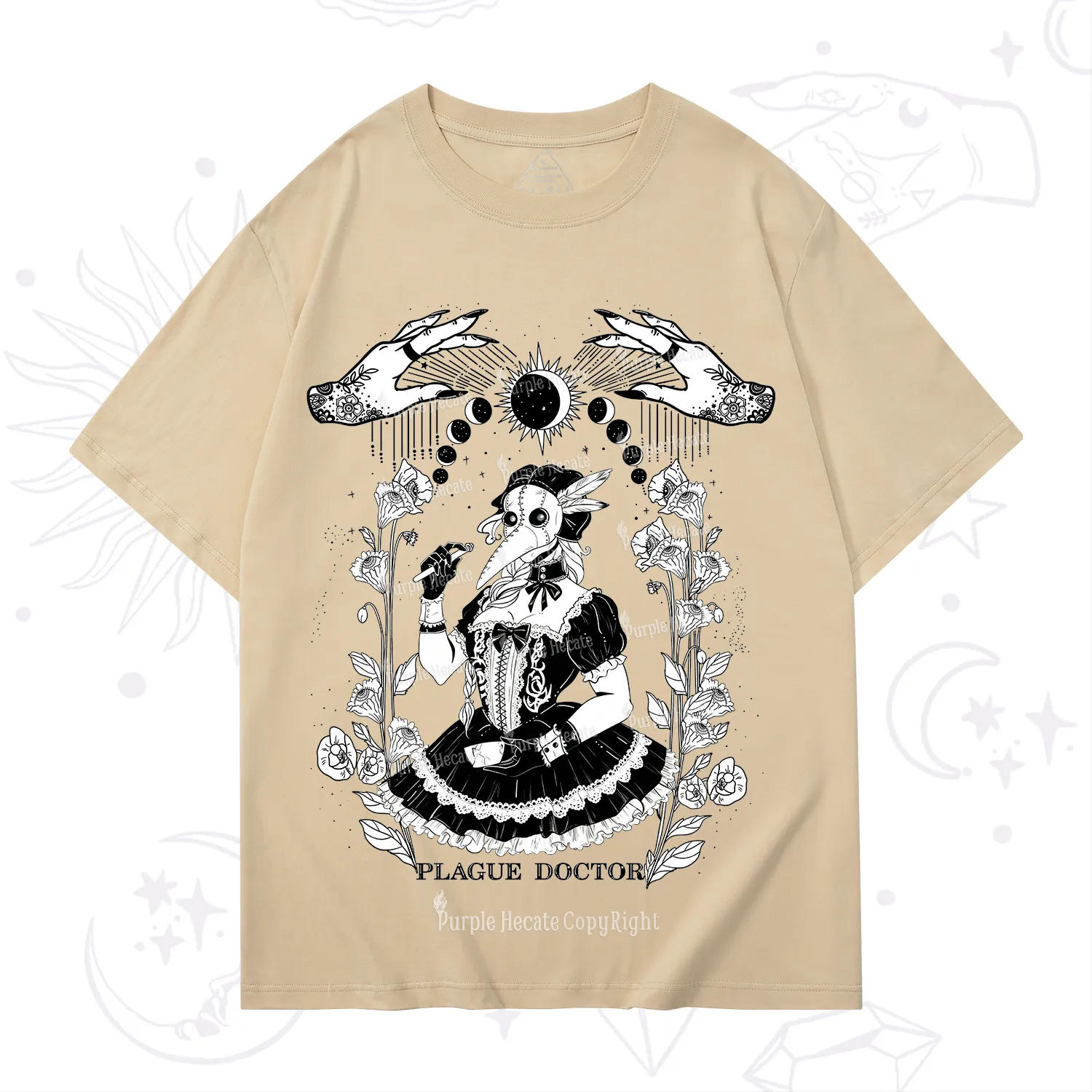 Purplehecate Plague Doctor T-Shirt