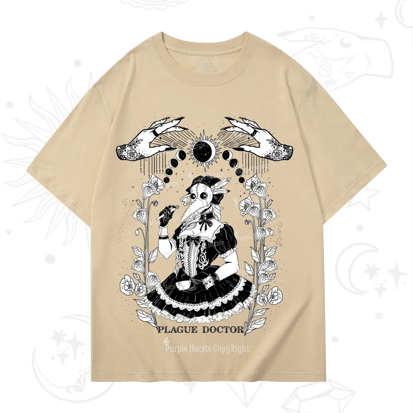 Purplehecate Plague Doctor T-Shirt
