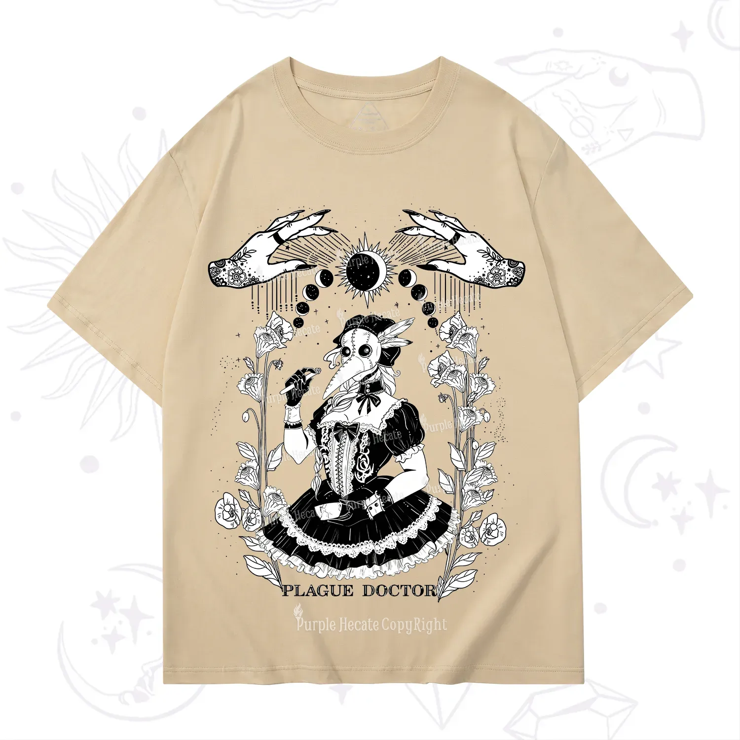 Purplehecate Plague Doctor T-Shirt