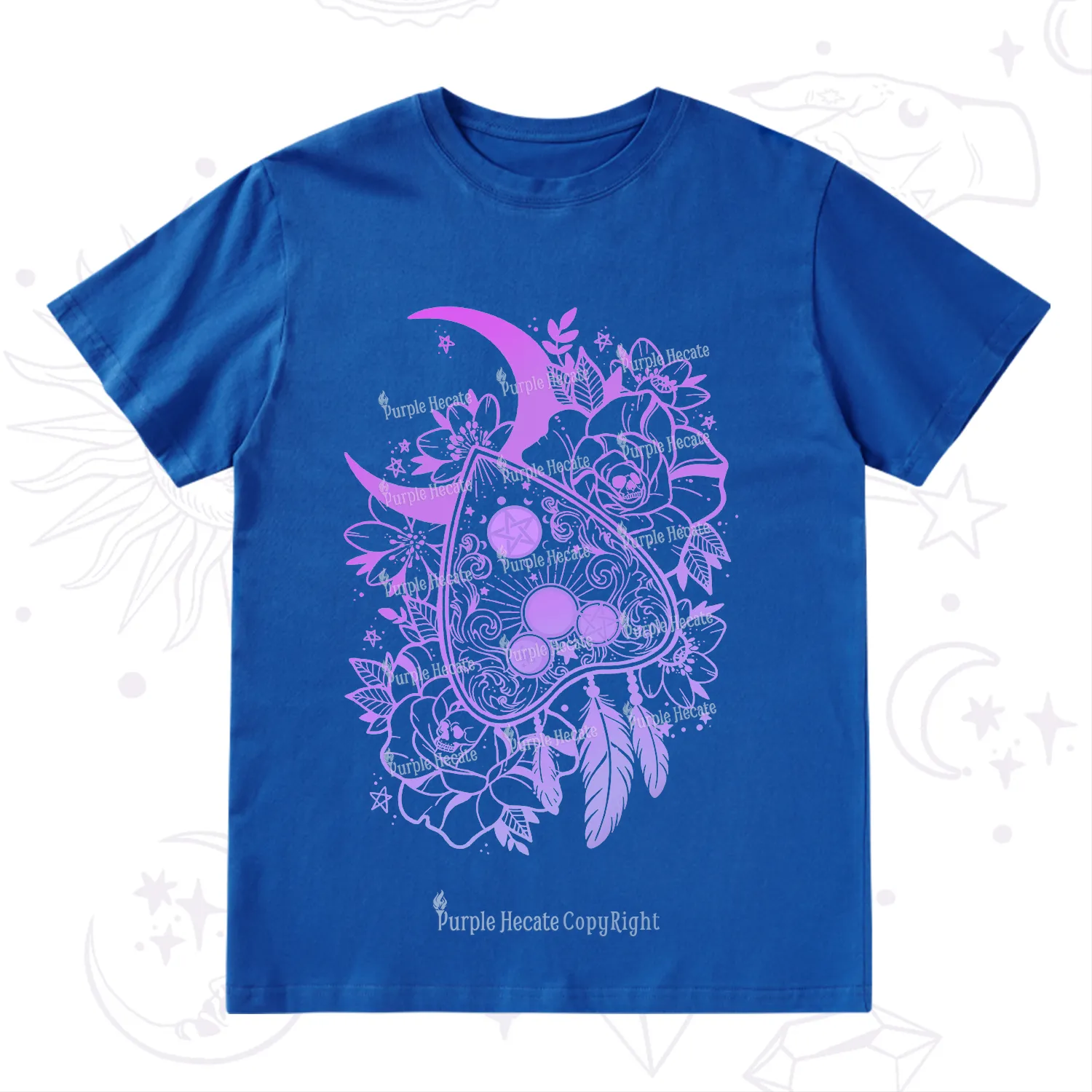 Purplehecate Neon Ouija T-Shirt