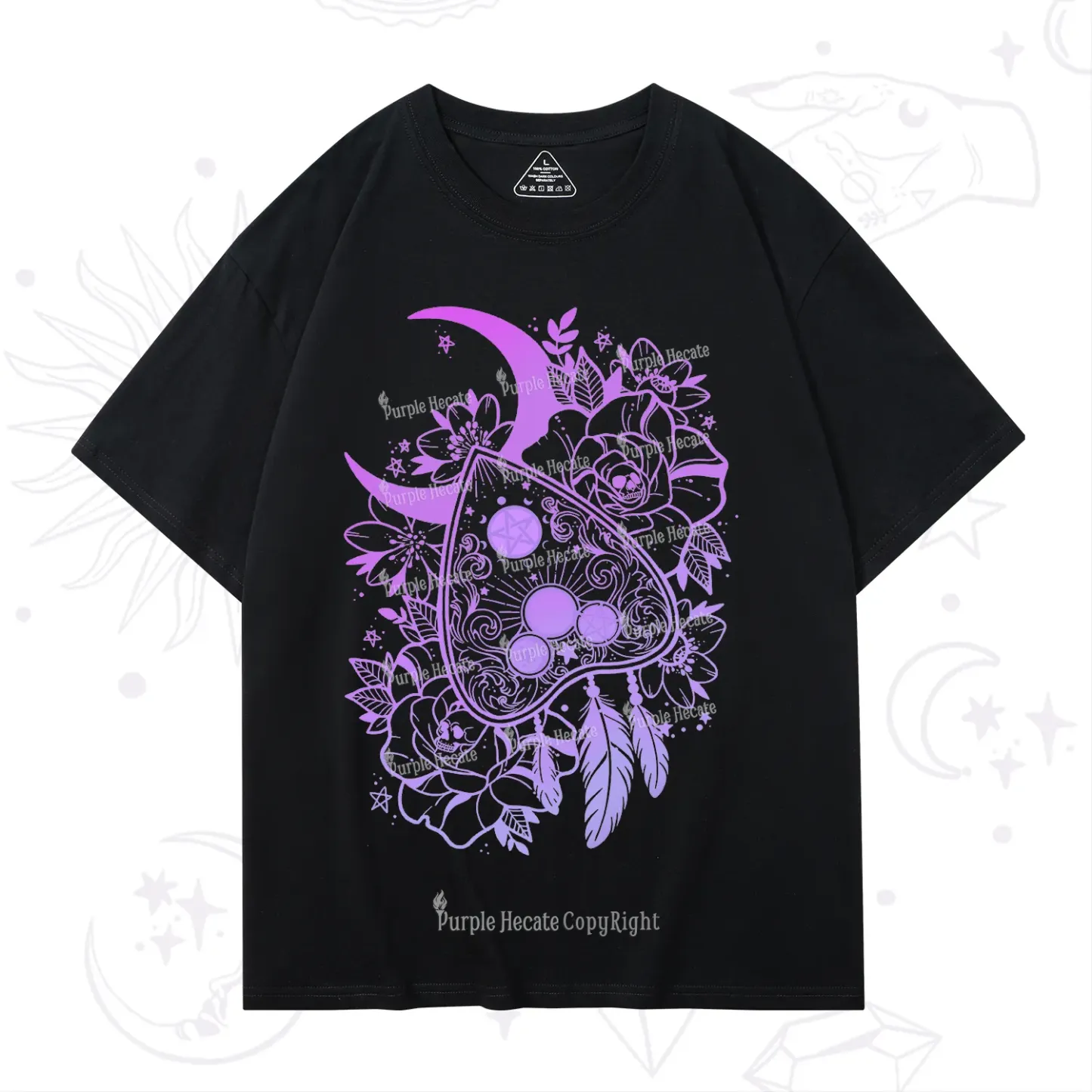 Purplehecate Neon Ouija T-Shirt