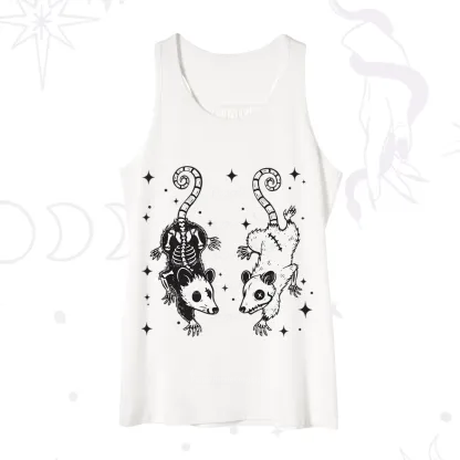 Purplehecate Moonlit Skeleton Rats Tank
