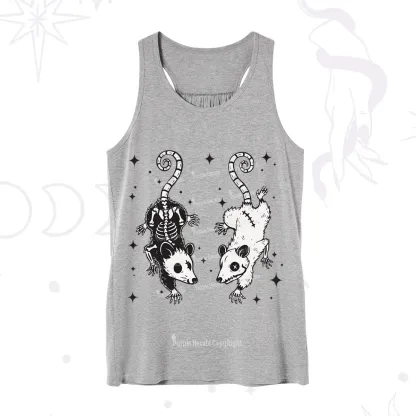 Purplehecate Moonlit Skeleton Rats Tank