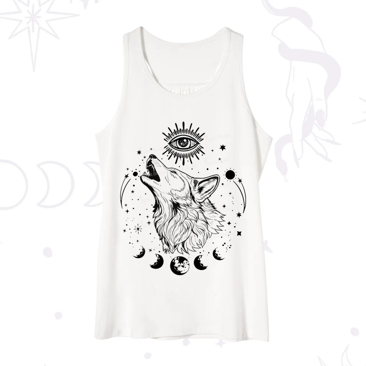 Purplehecate Howling Wolf Tank