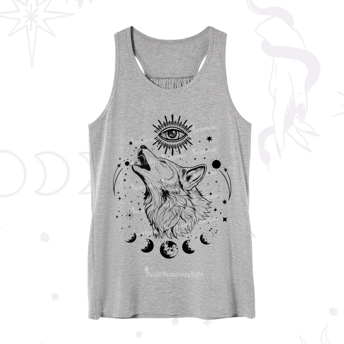 Purplehecate Howling Wolf Tank