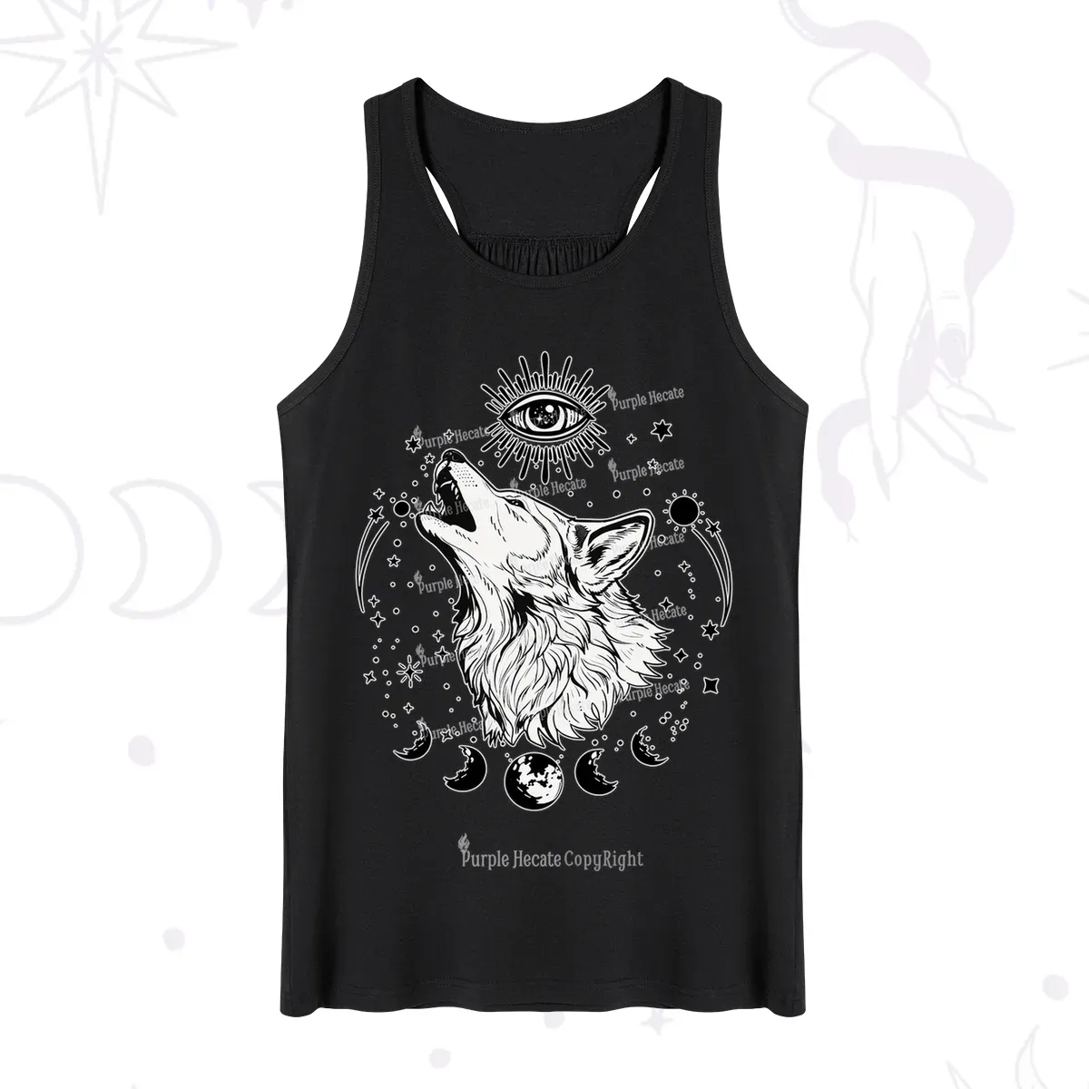 Purplehecate Howling Wolf Tank