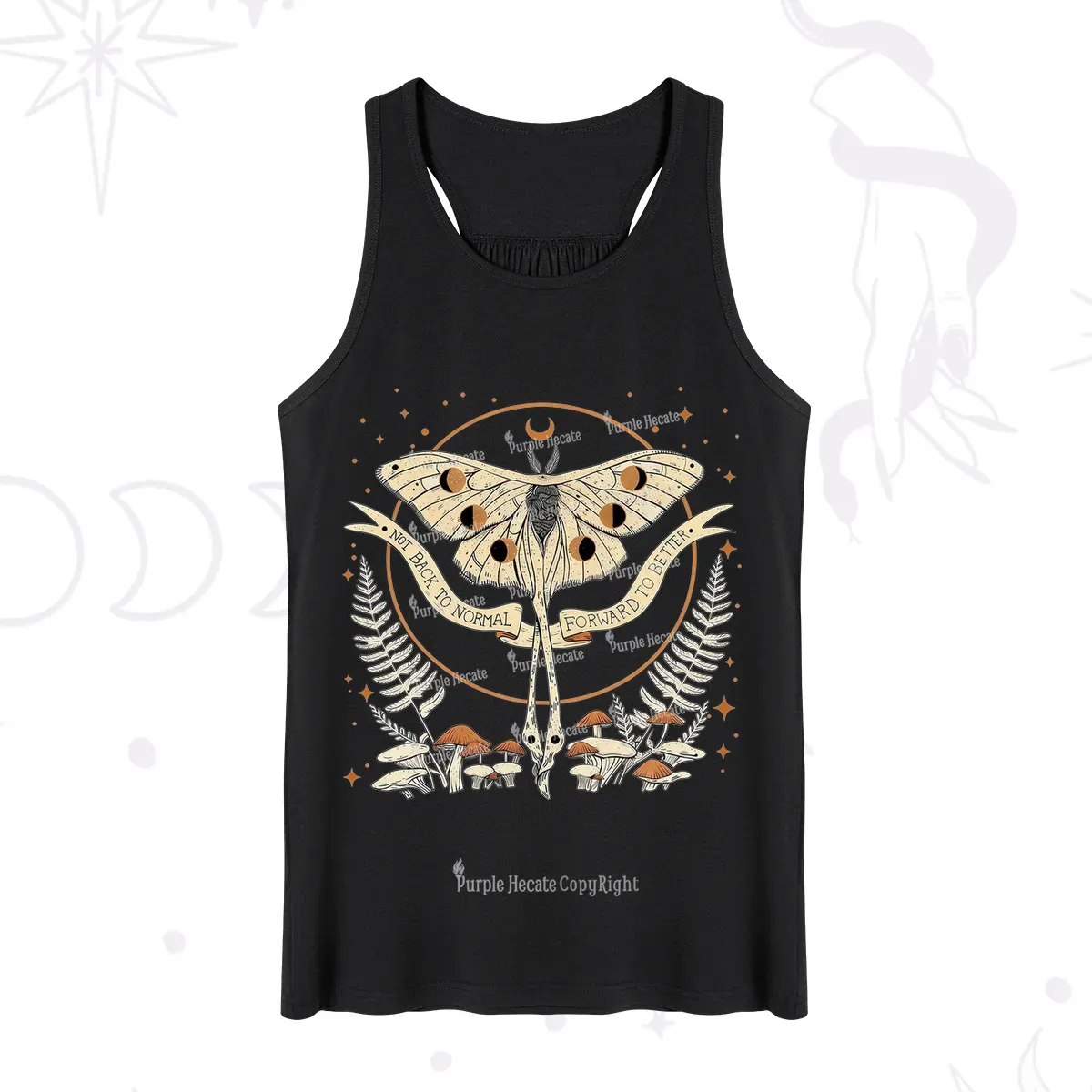 Purplehecate Celestial Moth Tank