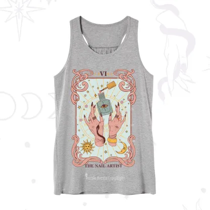 Purplehecate The Nail Artist Tarot Tank