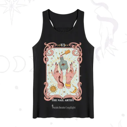 Purplehecate The Nail Artist Tarot Tank