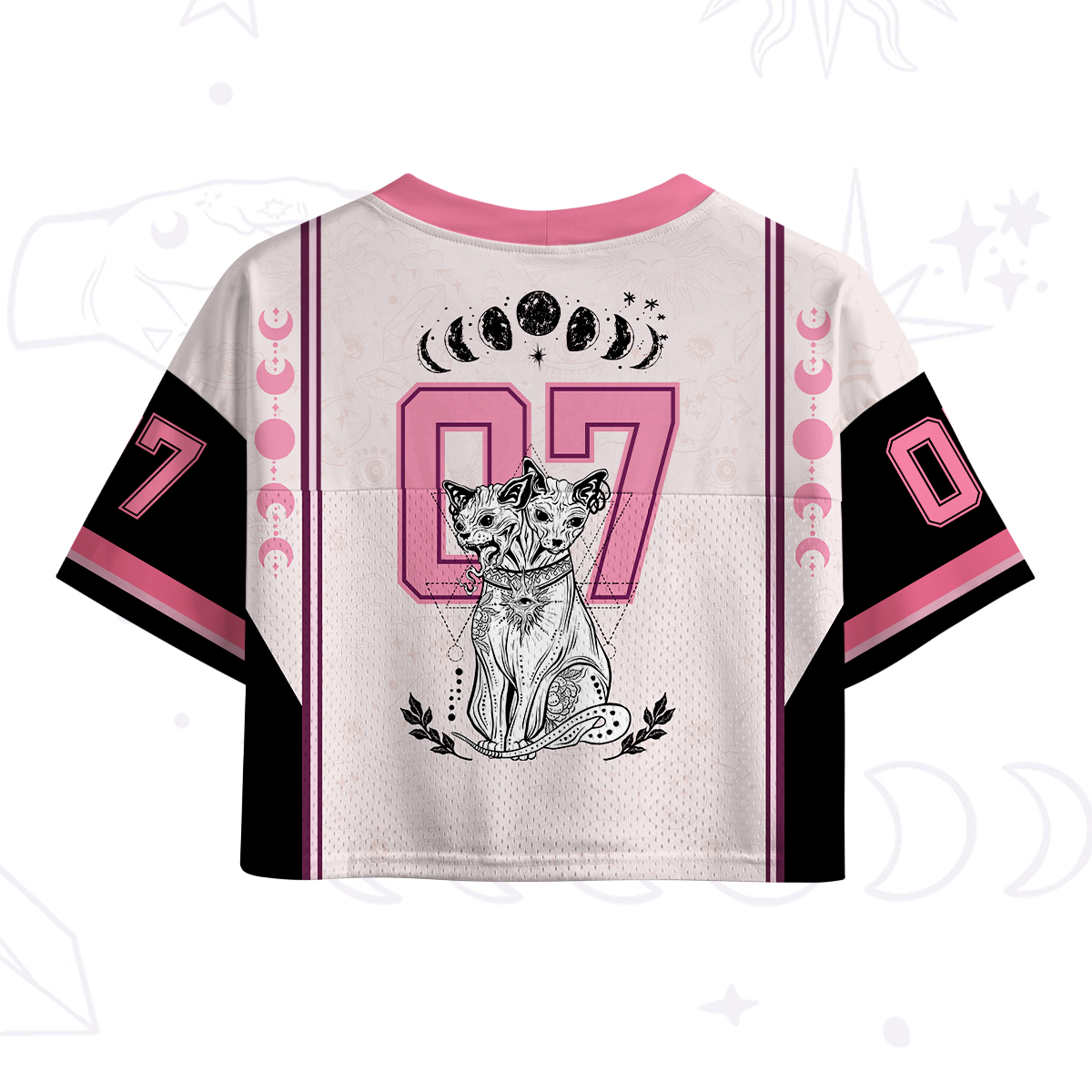 Purplehecate Lunar Guardians 07Crop Sports Jersey