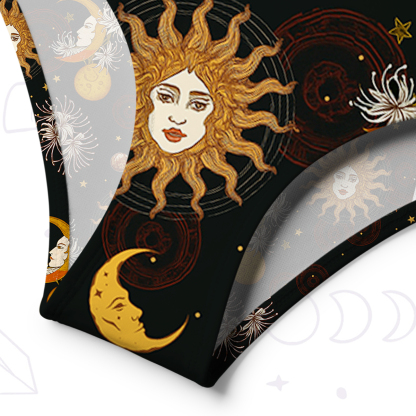 Purplehecate Stellar Symphony One-Shoulder One-Piece Swimsuit