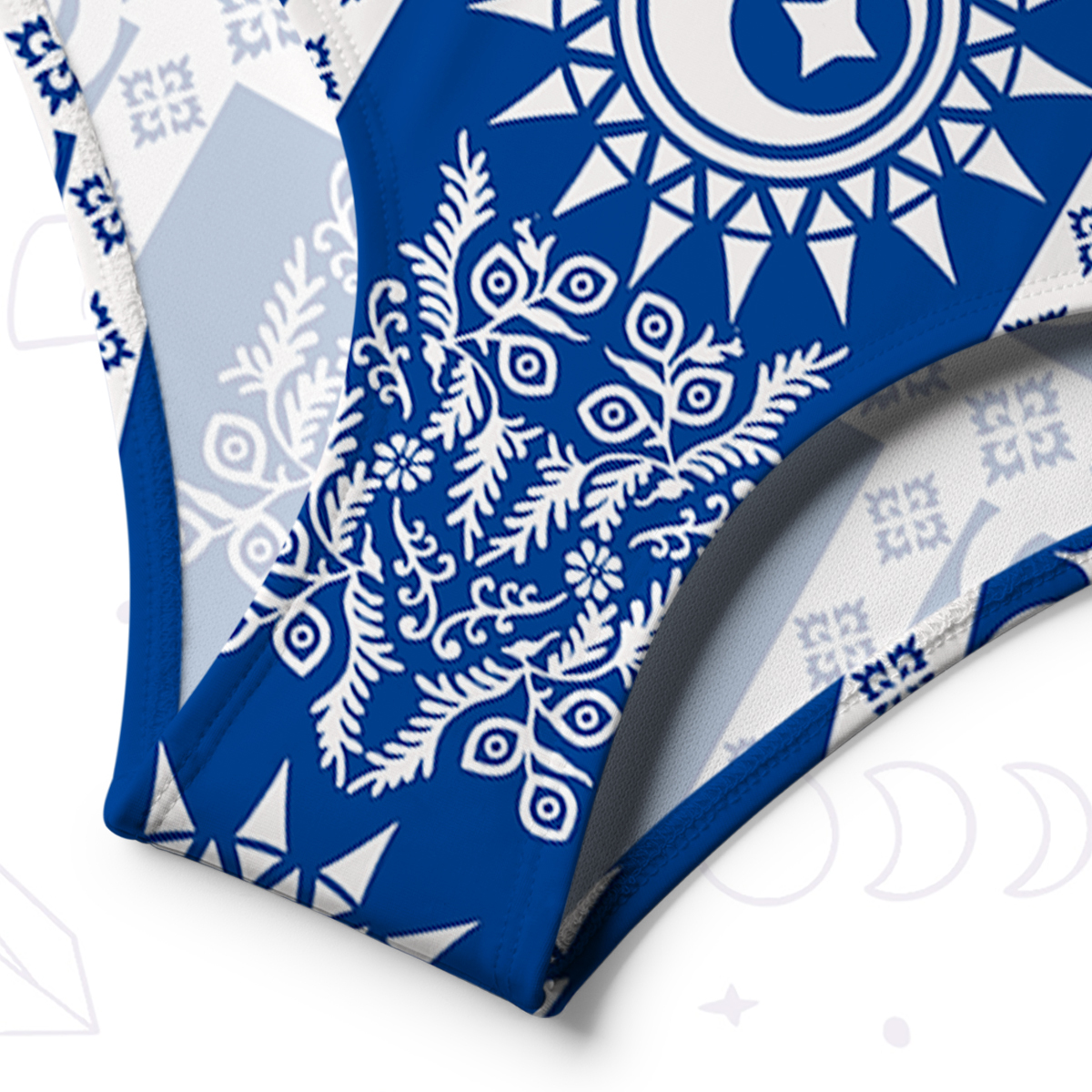 Purplehecate Visionary Sun One-Shoulder One-Piece Swimsuit