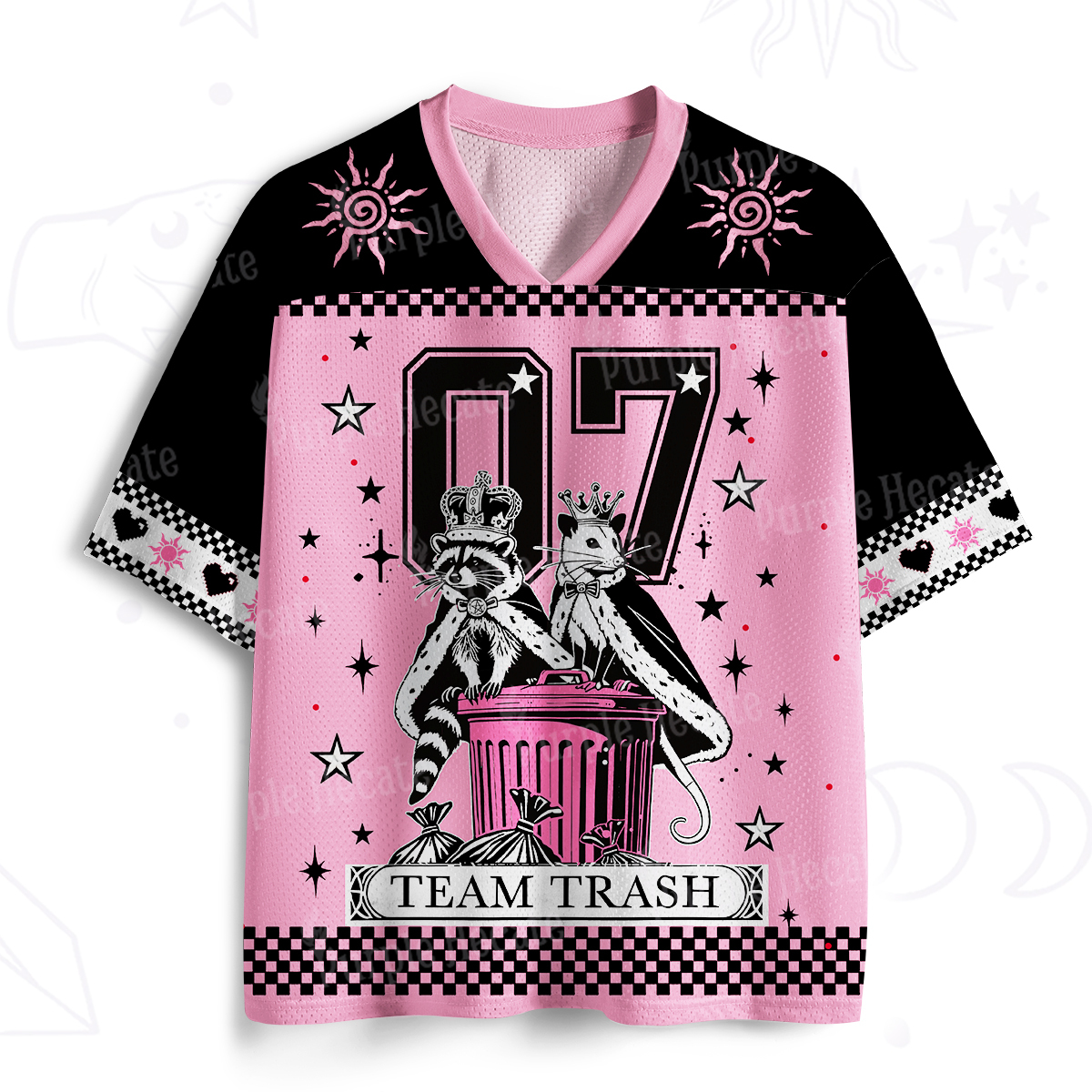 Purplehecate The Kingdom Of Trash Mesh Jersey