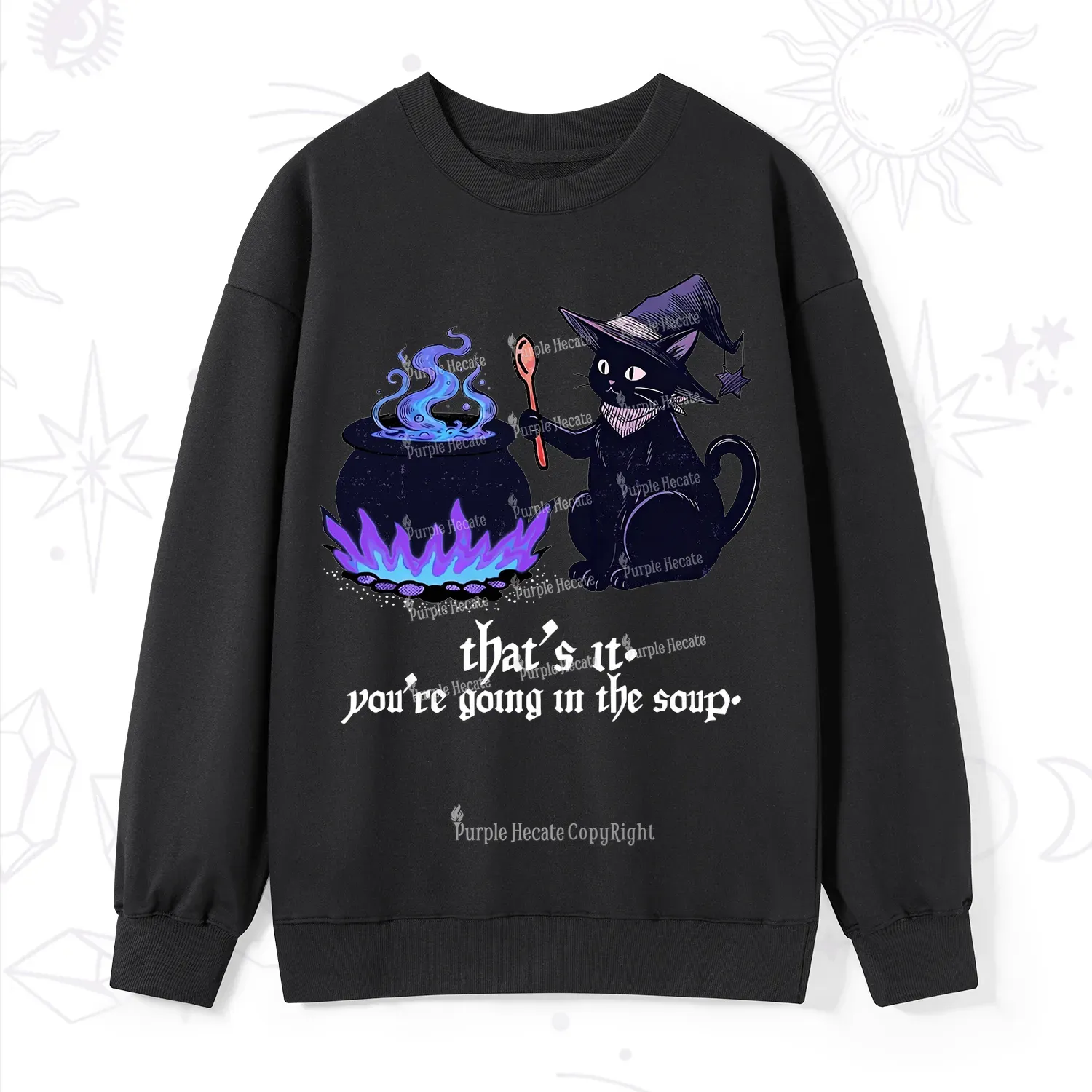 Purplehecate Trust Your Instincts Sweatshirt