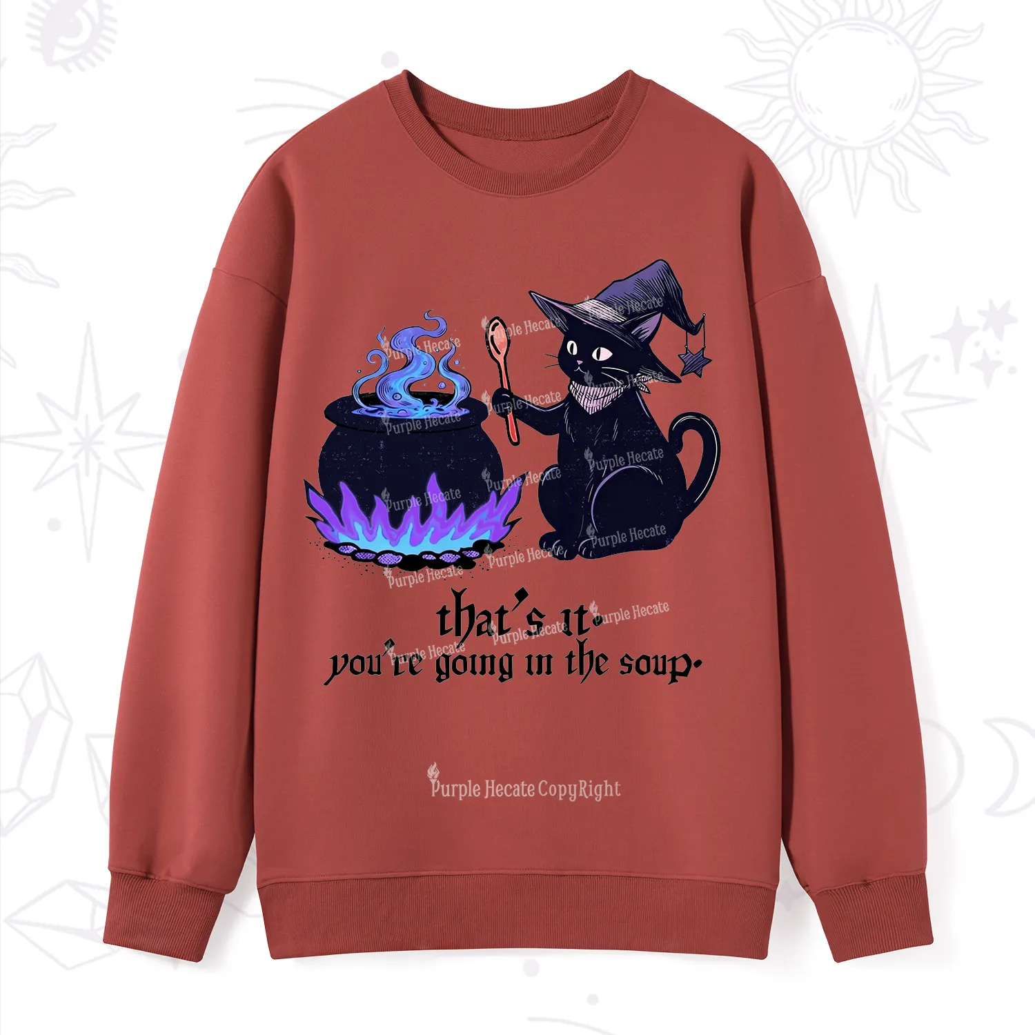 Purplehecate Trust Your Instincts Sweatshirt