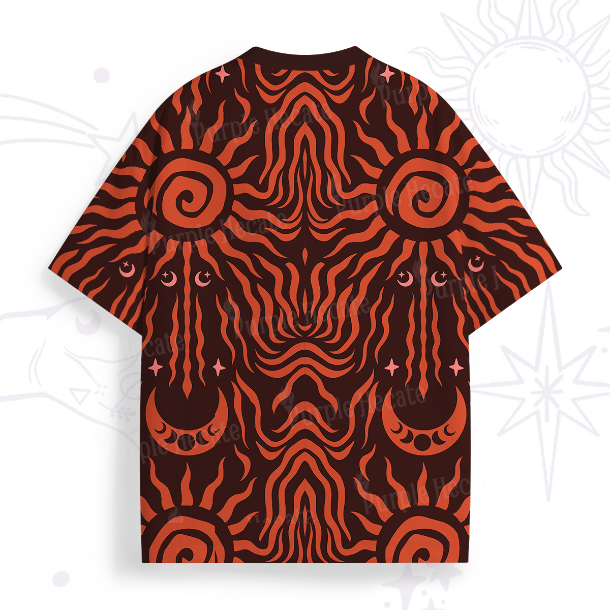 [Copy]Purplehecate Enchanted Mushroom Eye Blossom All Over Print T-Shirt