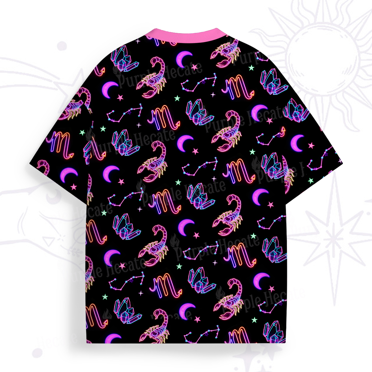Purplehecate Scorpio Spirit Zodiac All Over Print T-Shirt