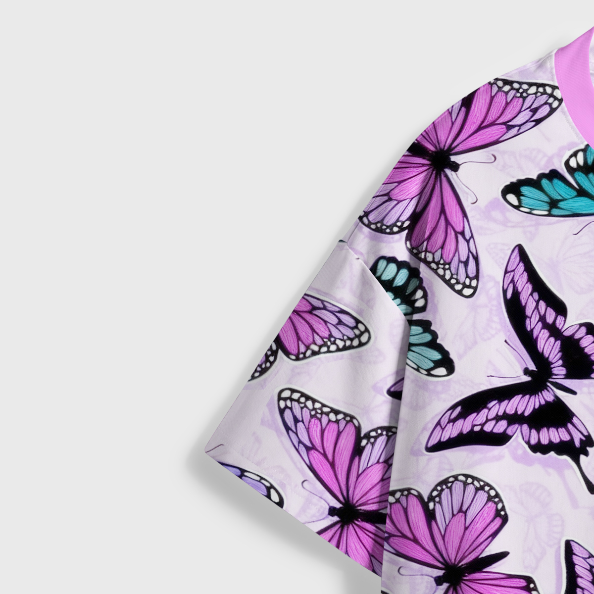 Purplehecate Whimsical Butterfly All Over Print T-Shirt
