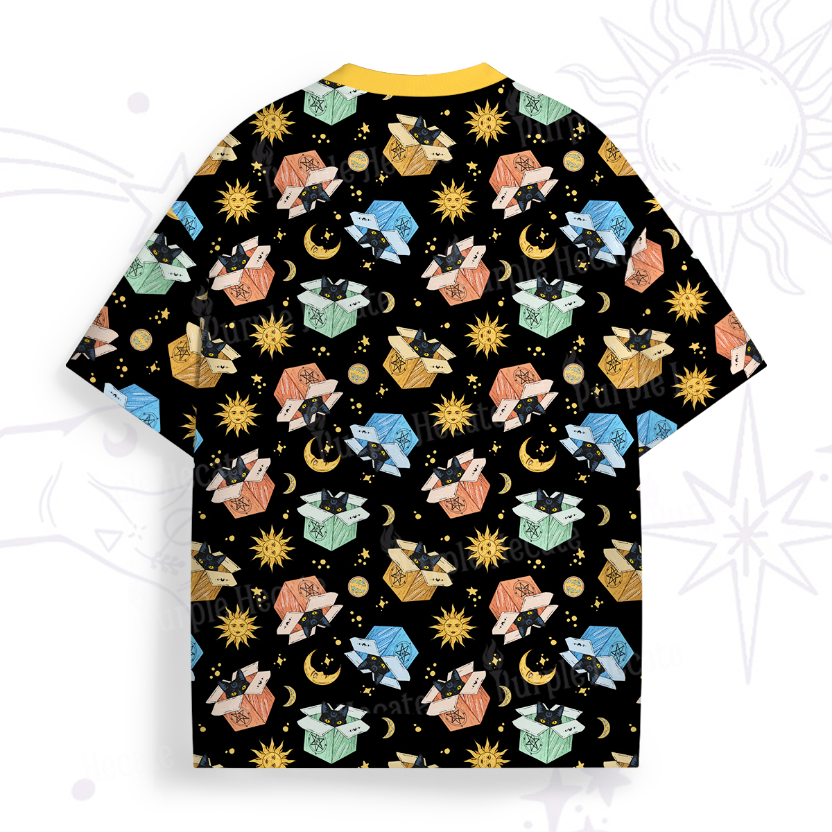 Purplehecate The Hermit The Recluse in the Box All Over Print T-Shirt