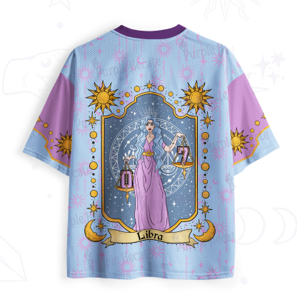 Purplehecate Libra Zodiac Mesh Jersey