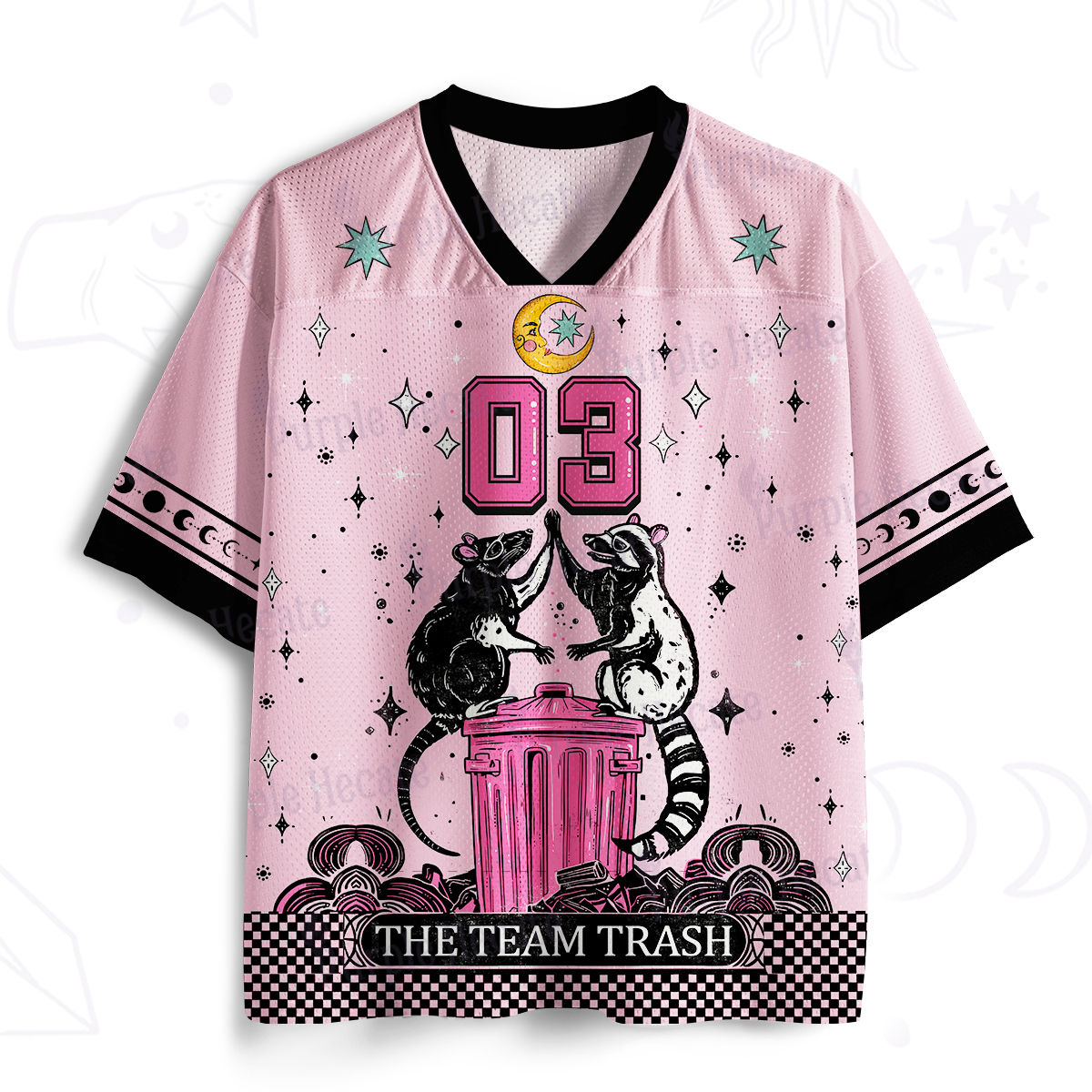 Purplehecate The Team Trash 03 Mesh Jersey