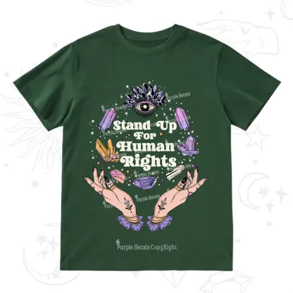 Purplehecate Stand Up For Human Rights T-Shirt