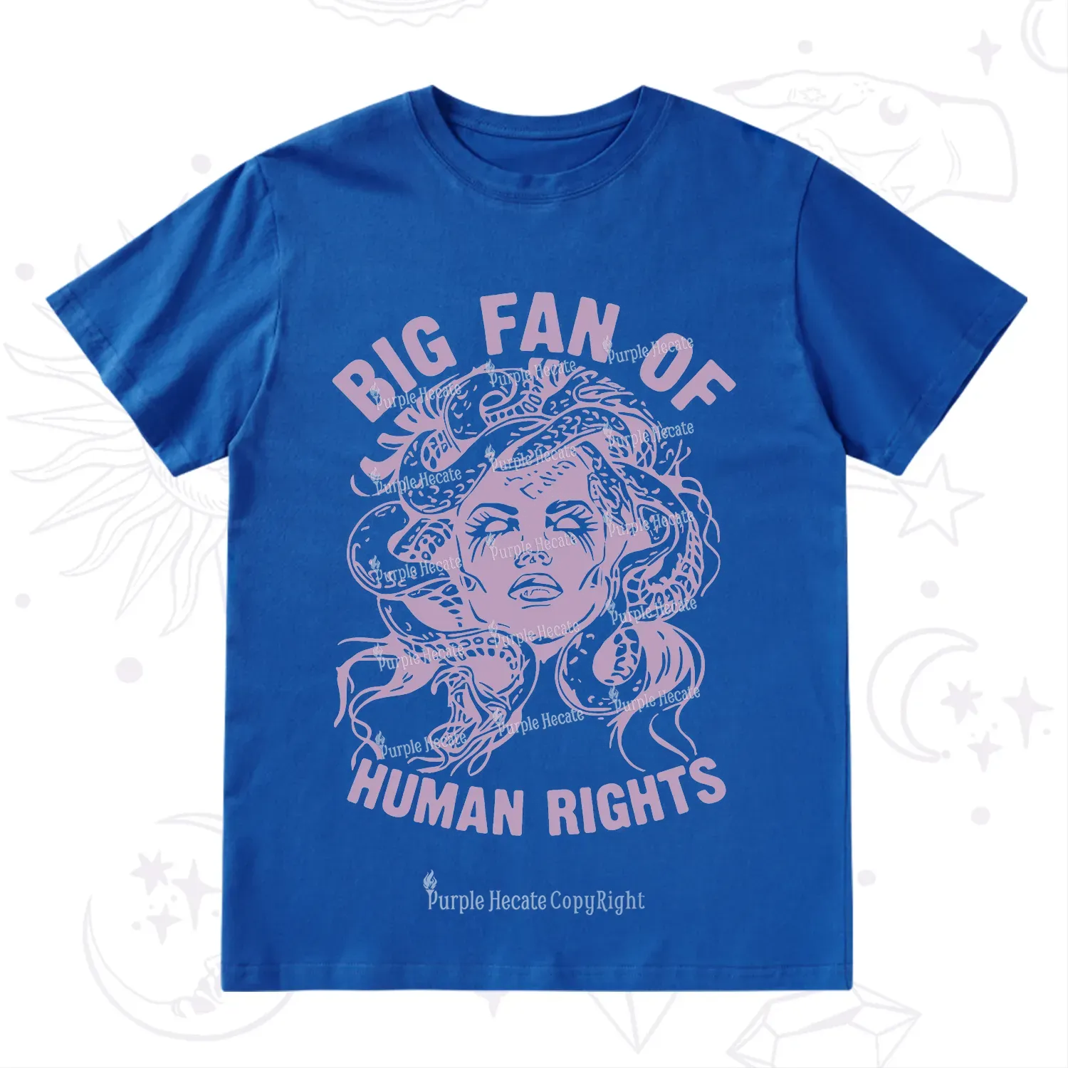 Purplehecate Big Fan of Human Rights T-Shirt