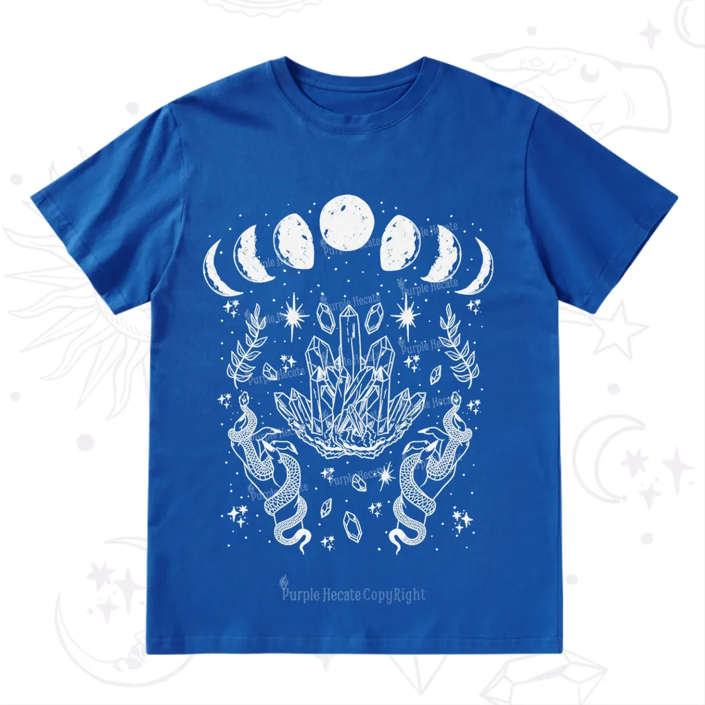 Purplehecate Serpents of the Moon T-Shirt