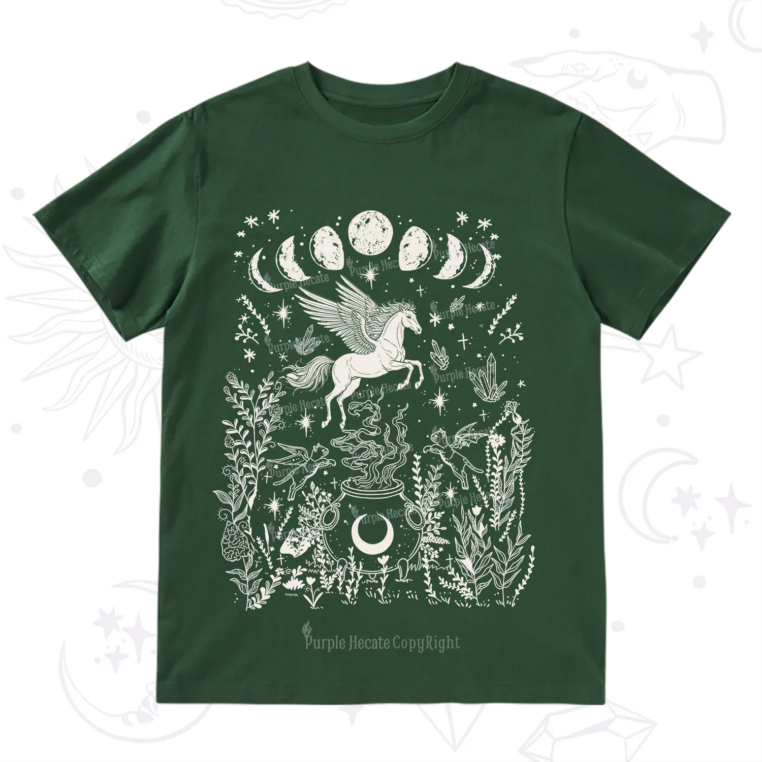 Purplehecate Celestial Pegasus T-Shirt