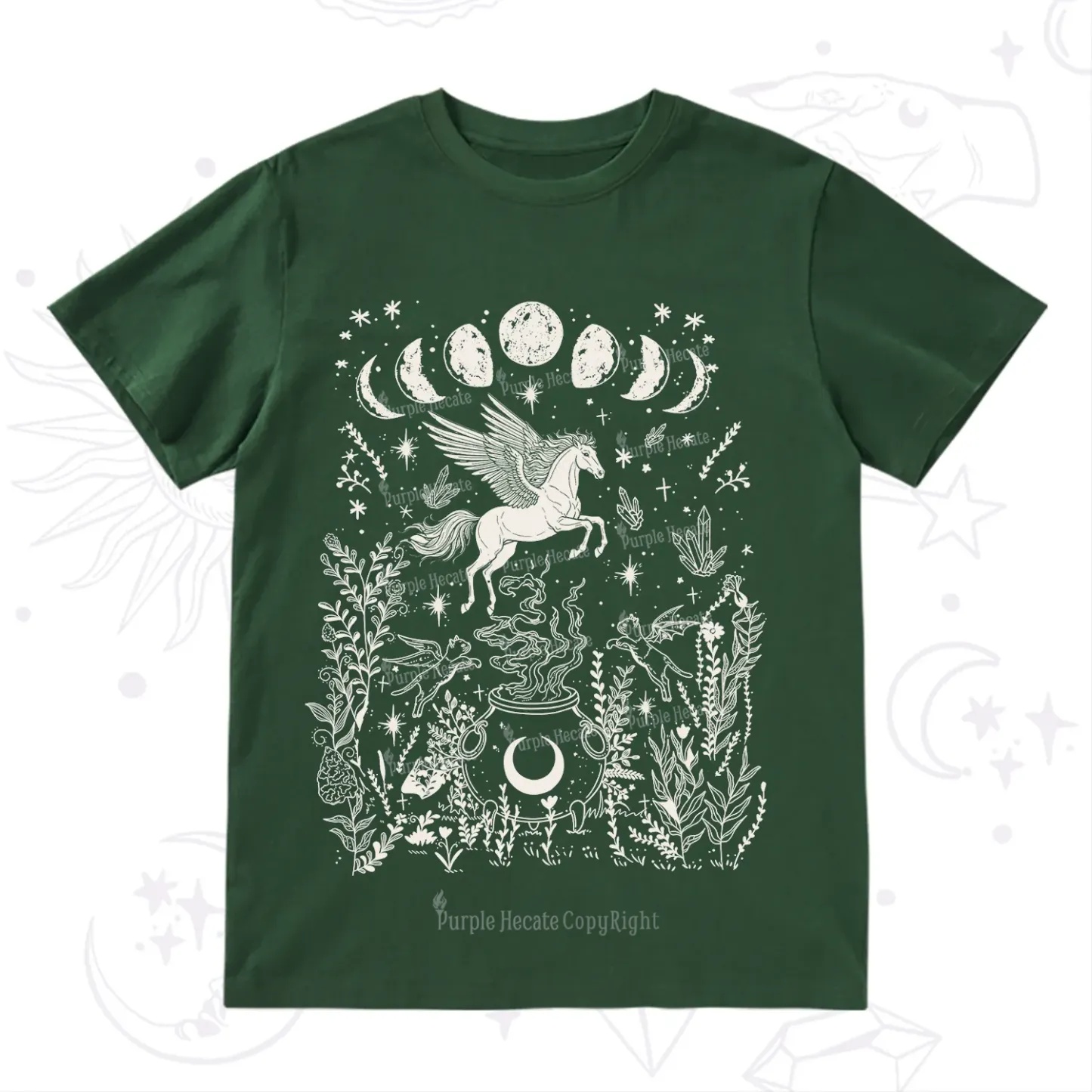 Purplehecate Celestial Pegasus T-Shirt