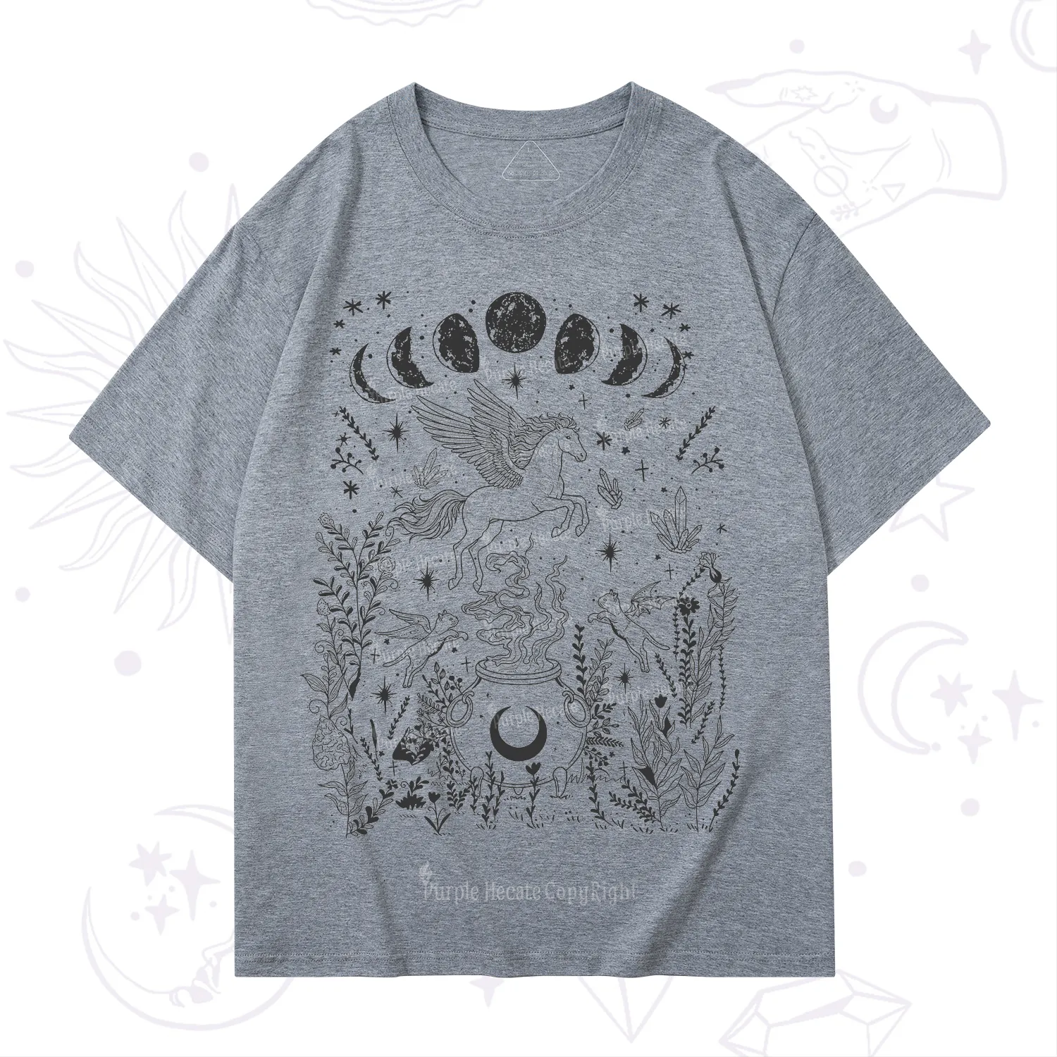 Purplehecate Celestial Pegasus T-Shirt