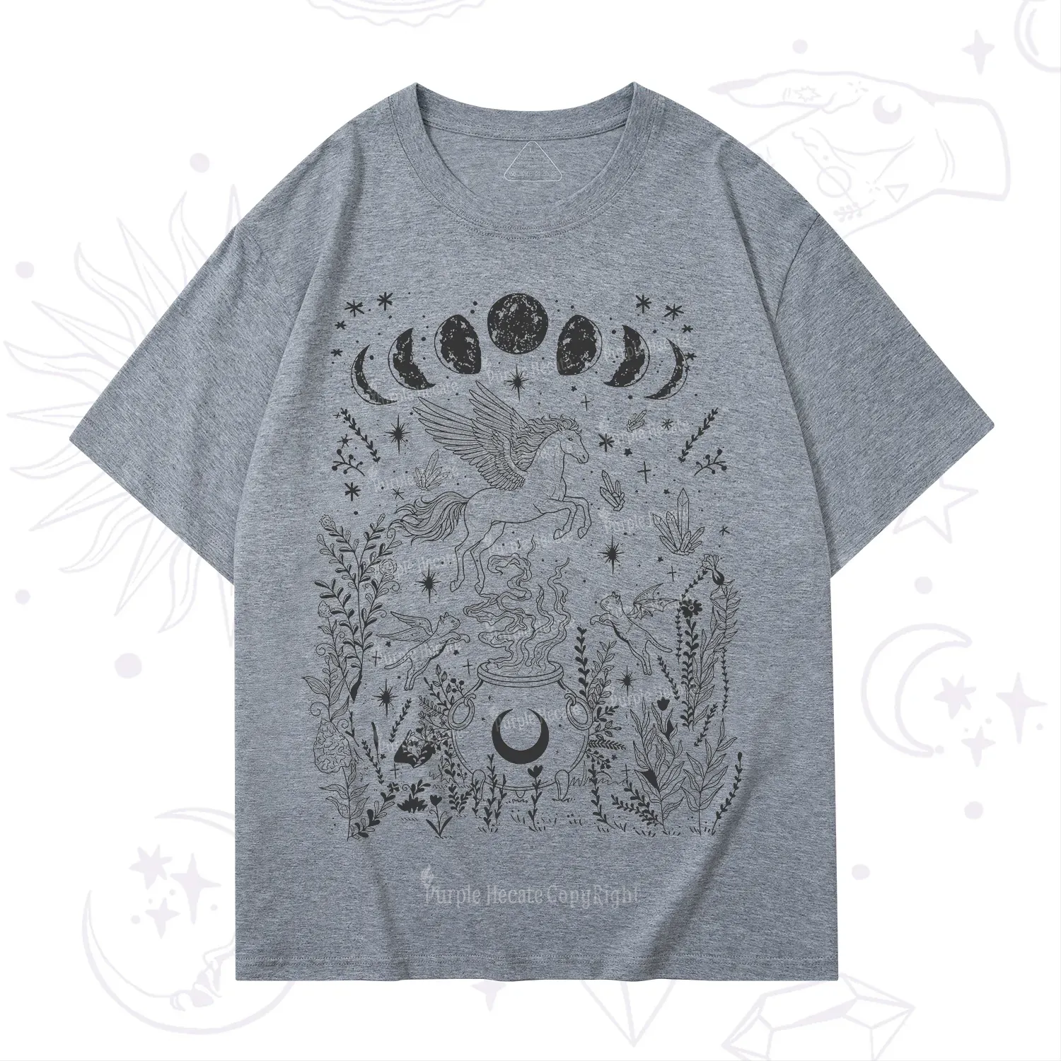 Purplehecate Celestial Pegasus T-Shirt