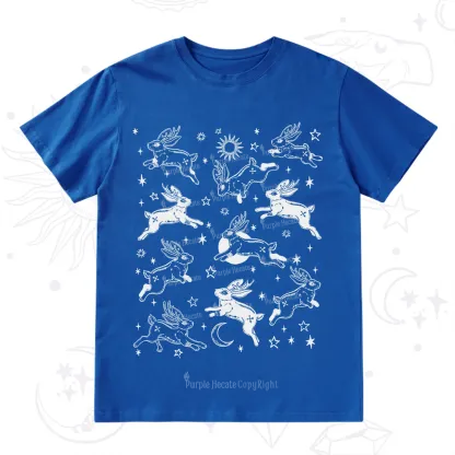 Purplehecate Bunnies in Space T-Shirt