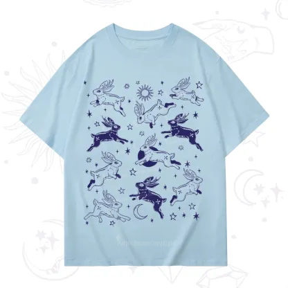 Purplehecate Bunnies in Space T-Shirt