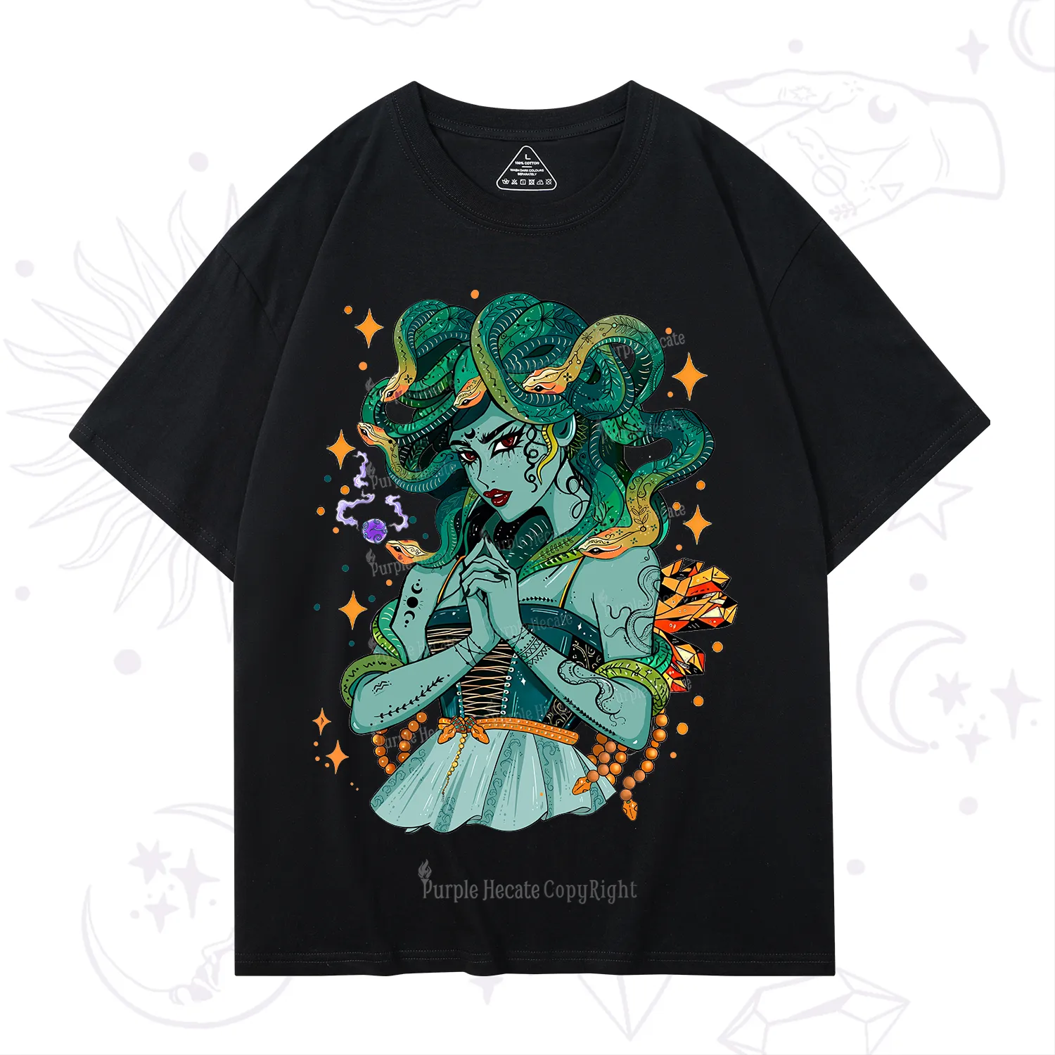 Purplehecate The Gorgon Medusa T-Shirt