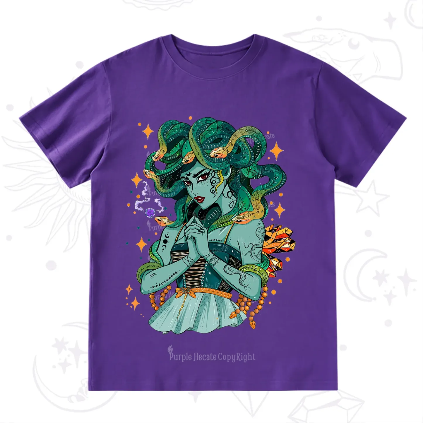 Purplehecate The Gorgon Medusa T-Shirt