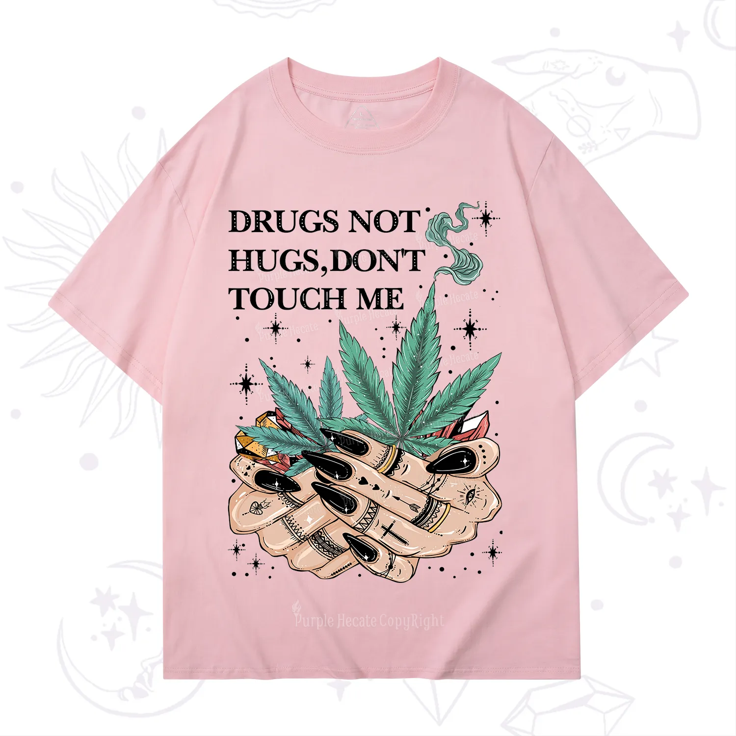 Purplehecate Drugs Not Hugs T-Shirt