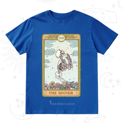 Purplehecate The Sinner Tarot Card T-Shirt