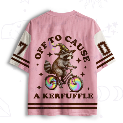 Purplehecate Off To Cause A Kerfuffle Mesh Jersey
