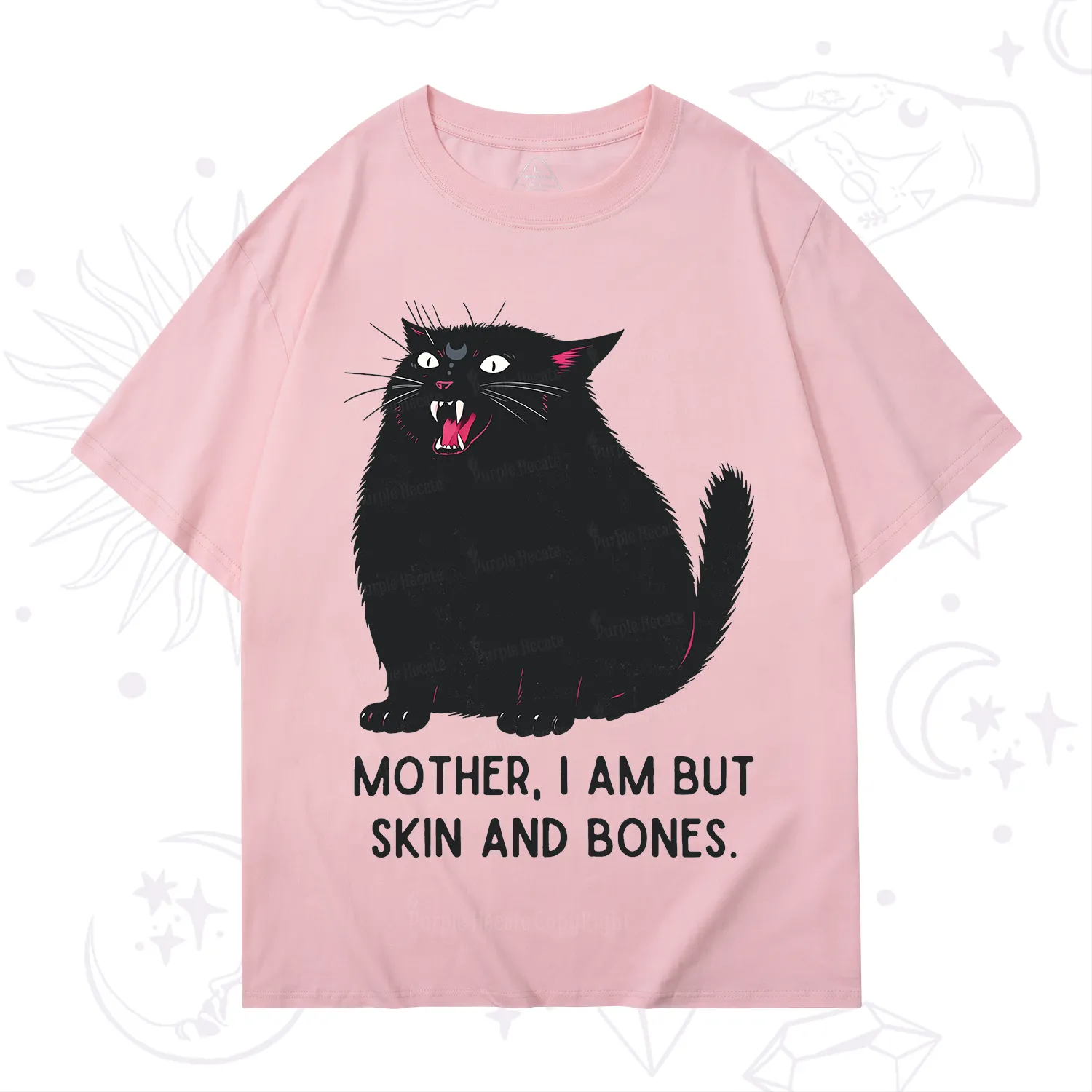 Purplehecate Mom I Am But Skin And Bones T-Shirt