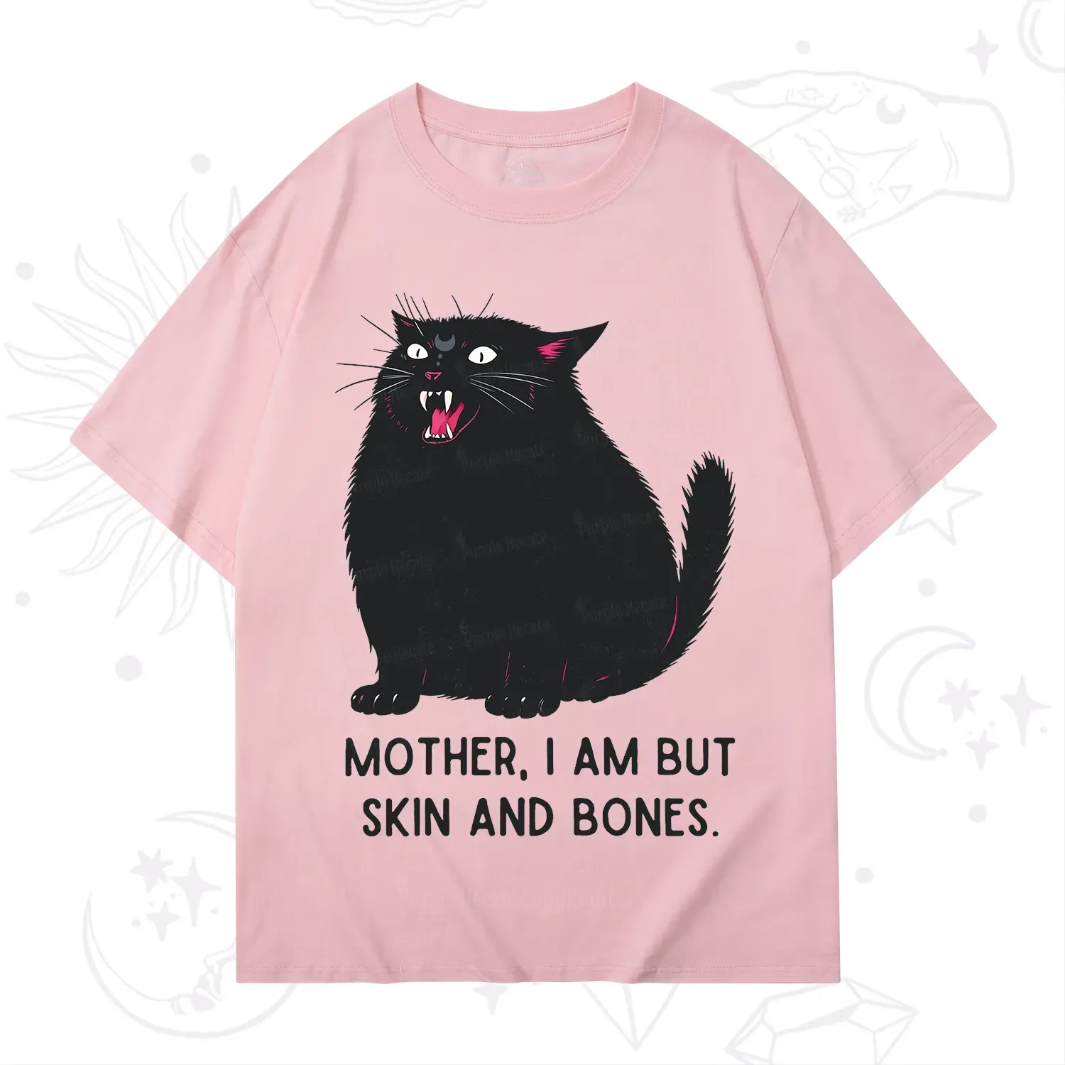Purplehecate Mom I Am But Skin And Bones T-Shirt