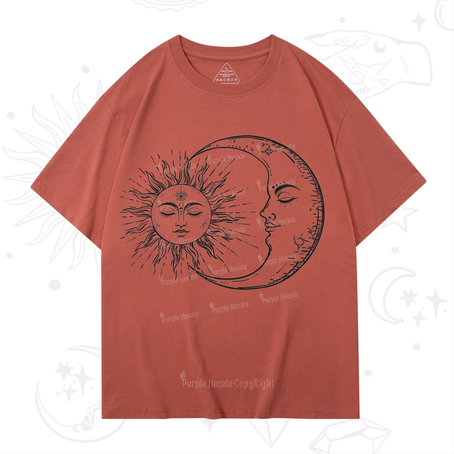 Purplehecate The Moon And The Sun T-Shirt