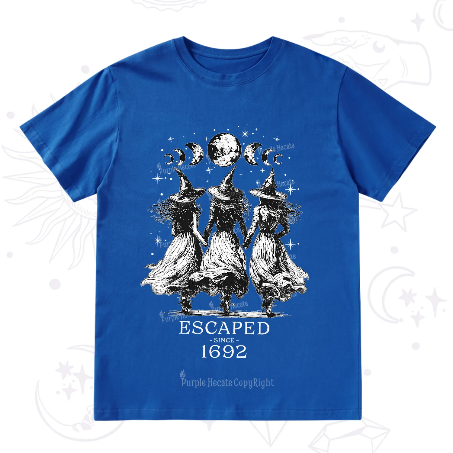Purplehecate Escaped Since 1692 T-Shirt