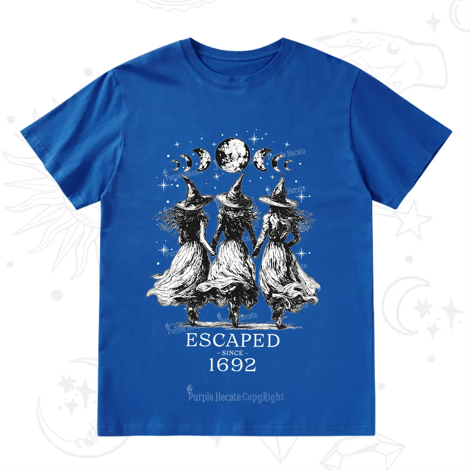 Purplehecate Escaped Since 1692 T-Shirt