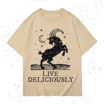 Purplehecate Live Deliciously T-Shirt